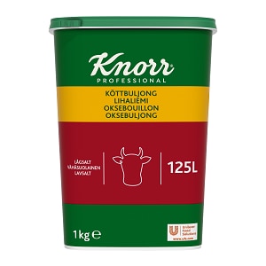 Knorr Oksebuljong Lavsalt 125L - 